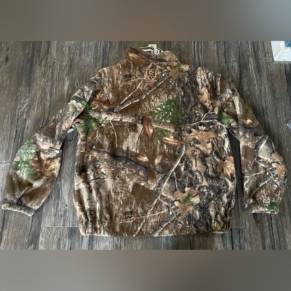 NWT Drake Non-Typical Windproof Silencer Fleece Jacket Realtree Camo 2XL - Picture 13 of 15